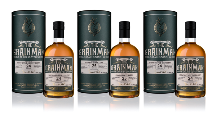 The Grainman Single Grain Scotch Whisky Collection